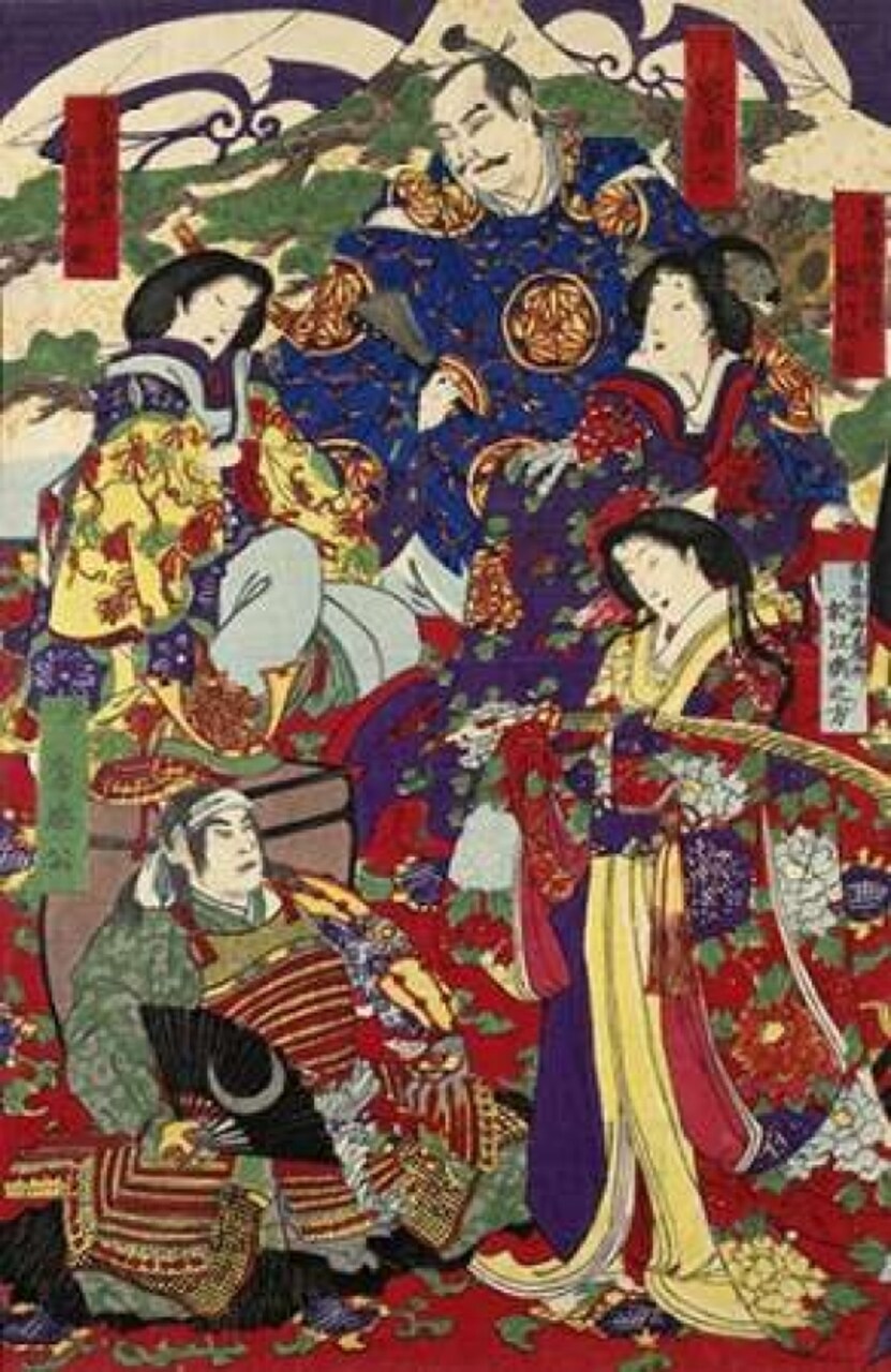 Tokugawa Ieyasu and Tokugawa Hidetada Poster Print by Unknown - Item # VARPDX281177